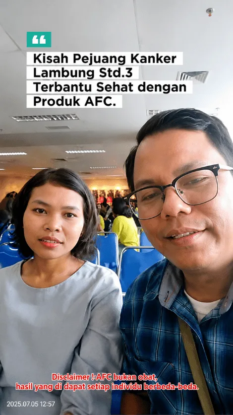 Pelanggan menikmati manfaat produk AFC